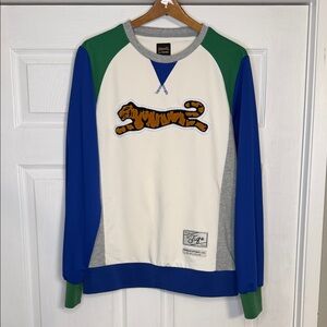 Le Tigre Men's Multicolor Crewneck Sweater